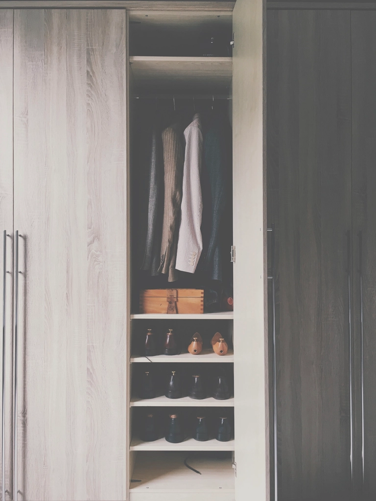 Wardrobe and case-good storage furniture